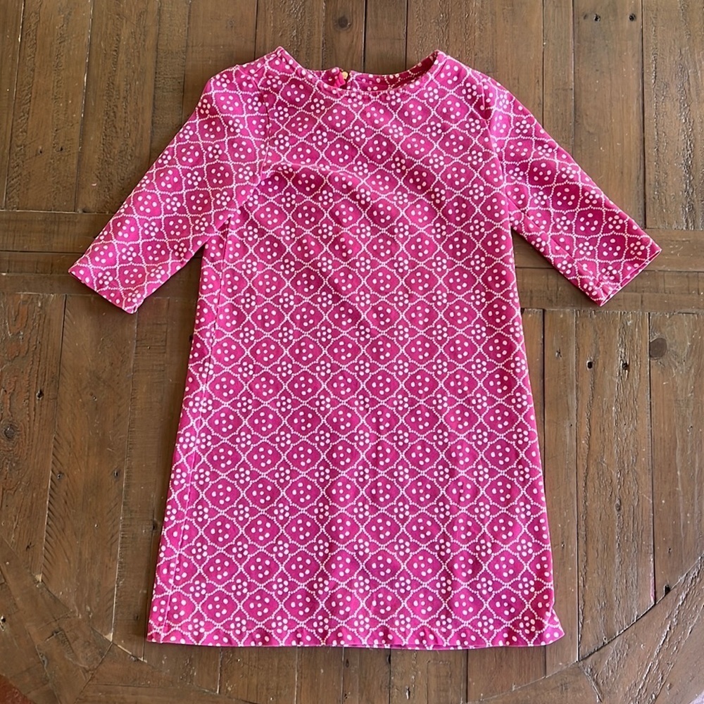 Vineyard vines pink shift dress